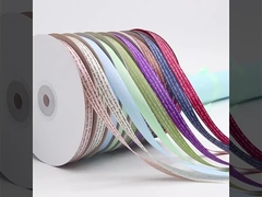 2cm πράσινη κορδέλα δώρο κουτί συσκευασία λουλούδια κέικ κορδέλα BESTWISHES θερμή σφραγίδα δώρο κορδέλα