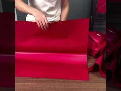 20 τεμάχια χαρτί περιτύλιξης λουλουδιών ενιαίου χρώματος με καλή υφή και σταθερότητα, ένα δημοφιλές ρωσικό rou