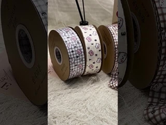 4.0cm Γλυκό καρτούν Anime Τυπωμένη κορδέλα Κουτί δώρων Συσκευή Κουβάς DIY Παιδική τούρτα Διακοσμητική κορδέλα