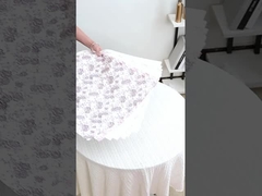 3D βαμβακερό χαρτί κλειδιού Star River Rose Love Flower Χαρτί συσκευασίας