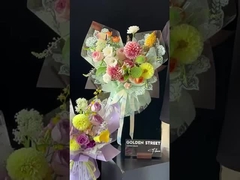 Χαρτί συσκευασίας μικρού μεγέθους, ανθεκτικό σε νερό από δαντέλα, συσκευασία λουλουδιών, ταινία opp, χαρτί συσκευασίας μπουκέτου, φρέσκο χάλυβα