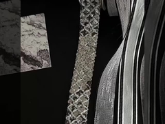 Ρίμπαν Σειράς Qixi Μαύρο Ασημένιο