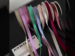 1.5cm γυαλιστερή βελούδινη κορδέλα