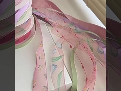 Ροζ μωβ κορδέλα