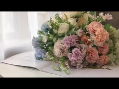 Κεραμβάκι προσομοίωση λουλούδι Φετινή σειρά χρώματος Μικρό χερούλι λουλούδι Ημέρα της Μητέρας ψεύτικο λουλούδι Fresh s