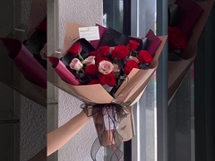 Νέο Χαρτί Tide Χοντρό Ματ Φιλμ Floral Flower Χαρτί Συσκευασίας