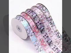 Ροζ Sanrio καρτούν χαριτωμένο σχέδιο κορδέλα DIY χειροποίητη κορδέλα φοιτητής δώρο κουτί δώρο συσκευασία κορδέλα