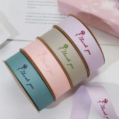 Καλή τιμή. Προσαρμοσμένη αδιάβροχη κορδέλα από βαμβάκι πολυεστέρα 19 χιλιοστών με ψηλά σήμα για δώρα σε απευθείας σύνδεση