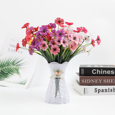 Αγορά 20x30cm Τεχνητό μπουκέτο λουλουδιών Βιολετί μπουκέτο λουλουδιών για γάμο φωτογραφία στο σπίτι διακόσμηση σε πολλαπλά χρώματα διαδικτυακή κατασκευή