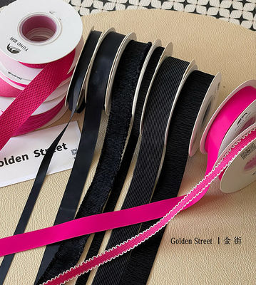 Αγορά Προσαρμοσμένα Χρώματα Ροζ Κορδέλα  Μπουκέτο Λουλουδιών Λουράκι Δώρο DIY Τόξο Ανθοπωλείο Ανθοκομικά Υλικά διαδικτυακή κατασκευή