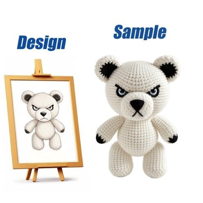 Αγορά Χειροποίητο βαμβακερό crochet τίγρης Plush παιχνίδι 10-30cm, Custom Logo OEM stuffed ζώο για δώρο & διακόσμηση διαδικτυακή κατασκευή
