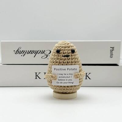 Αγορά DIY Crochet Cartoon Γεμισμένο πλεκτό κούκλα Εργασία χειροποίητη βελόνα μαλλί κιτ Παιχνίδι κούκλα για παιδιά διαδικτυακή κατασκευή