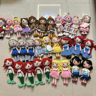 Αγορά Χειροποίητο Amigurumi Γεμισμένο Παιχνίδι Πλέξιμο Κροσέτα Κούκλα Μωρό Παιδί Παιδί Γεμισμένα Ζώα OEM φθηνό Wholesale Βιετνάμ Προϊόν διαδικτυακή κατασκευή