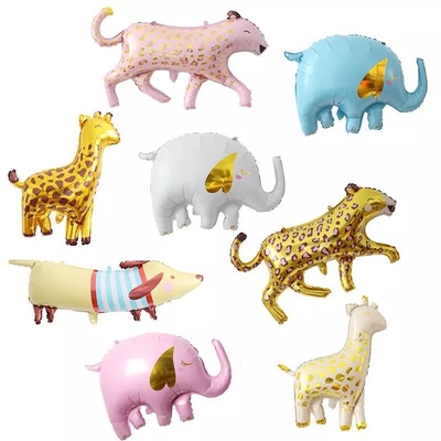 Καλή τιμή. Giraffe τιγρών σκυλιών γατών γενεθλίων παιδιών μπαλονιών Wholesal διογκώσιμο μπαλόνι φύλλων αλουμινίου διακοσμήσεων κόμματος παιχνιδιών ελεφάντων σε απευθείας σύνδεση