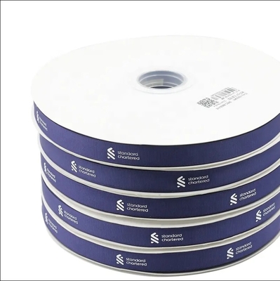 Καλή τιμή. Πολυεστέρα Custom Logo Ribbon Roll Gift Wrap Διακοσμημένη με πολυτελείς κορδέλες για το περιτύλιγμα δώρων σε απευθείας σύνδεση