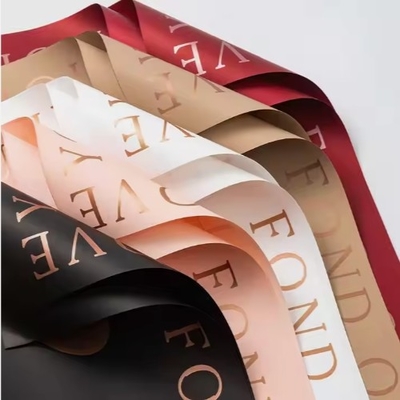 Καλή τιμή 50g Love Bronzing Υδροστερό χαρτί ιστών για προσαρμοσμένη συσκευασία και συσκευασία μπουκέτων σε απευθείας σύνδεση