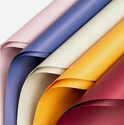 Καλή τιμή. Χονδρικός προσαρμοσμένος σχεδιασμός καθαρού χρώματος ροζ συσκευασία δώρων χαρτί περιτύλιξης για μπουκέτο λουλουδιών σε απευθείας σύνδεση