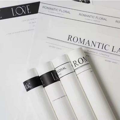 Καλή τιμή. Λευκό παχύ χαρτί για δώρα Αδιάβροχος ανθοπώλης Φουλάρι χαρτί περιτύλιξης Κορεάτικο χαρτί περιτύλιξης σε απευθείας σύνδεση