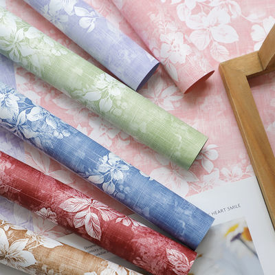 Καλή τιμή. Φυτοπεριορισμός λουλουδιών Κινέζικος στυλ Ανερόστεκτο χαρτί περιτύλιξης με μέγεθος συσκευασίας 60*30*3cm σε απευθείας σύνδεση