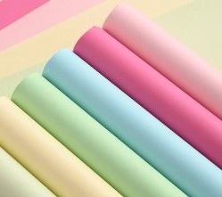 Καλή τιμή. Νέο πάχυντο χαρτί σε σχήμα αγελαδινού δέρματος σε μορφή μπουκέτου σε απευθείας σύνδεση