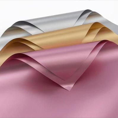 Καλή τιμή. Χονδρική πώληση διπλής όψης χρυσωρυχισμένου χρώματος χαρτιού, ανθεκτικού χαρτιού Ouya, μπουκέτων λουλουδιών, υψηλής ποιότητας χαρτιού συσκευασίας, ανθοπωλείου και ανθοποιίας σε απευθείας σύνδεση