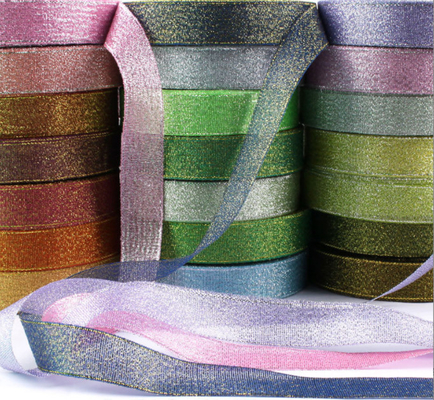 Καλή τιμή. 2cm wide gold and silver scallion ribbon gift packaging ribbon Christmas ribbon ribbon ribbon cake box packaging decorative ribbon σε απευθείας σύνδεση
