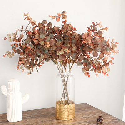 Καλή τιμή. The Keisen series money Leaf home desktop is a simulation plant of Japanese autumn eucalyptus leaves σε απευθείας σύνδεση
