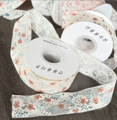 Καλή τιμή. Luoyan Sheng 4cm * 10m Polyester διπλά στρώμα λουλούδια Bud Ribbon Η απόλυτη λύση για DIY χειροτεχνία και συσκευασία δώρων σε απευθείας σύνδεση