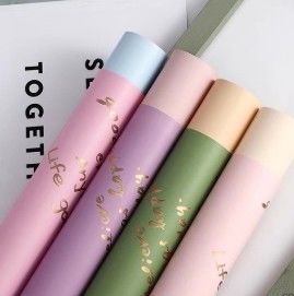 Καλή τιμή. Κριό Αγγλικό Αδιάβροχο Φλωρικό Χαρτί συσκευασίας σε απευθείας σύνδεση