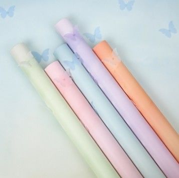 Καλή τιμή. 57*57cm Partysu Ημέρα του Αγίου Βαλεντίνου Αδιάβροχο Φλωρικό Φλωρικό Χαρτί Περιτύλιξης με Σχεδιασμό Πεταλούδας σε απευθείας σύνδεση