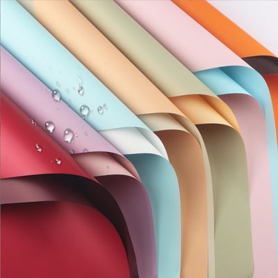 Καλή τιμή. Διασυνοριακό αδιάβροχο πάχυντο διχρωματικό χαρτί Ouya Φυτικό χαρτί περιτύλιξης για δώρα και τέχνη λουλουδιών σε απευθείας σύνδεση