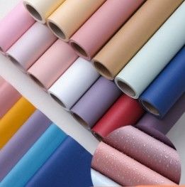 Καλή τιμή. Χάρτης συσκευασίας με στερεό χρώμα σε ανθοφόρα λουλούδια για συσκευασία ανθοπωλείων και μπουκέτων Χρόνος αποστολής 30-45 ημέρες σε απευθείας σύνδεση