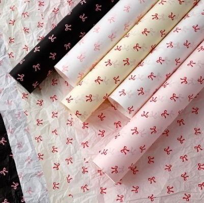 Καλή τιμή. Χαρτί χιονιού με τύπωμα πεταλούδας, Χαρτί περιτυλίγματος λουλουδιών σε πολλά χρώματα σε απευθείας σύνδεση