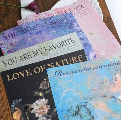 Καλή τιμή. Καλλιτεχνική ατμόσφαιρα Μπουκέτο Χαρτί συσκευασίας Χαρτί πετρελαίου Χαρτί ζωγραφικής σε στυλ λουλουδιών Γύρισμα 35*50cm Χαρτί Λουλούδια Τέχνη Υλικά και προμήθειες σε απευθείας σύνδεση