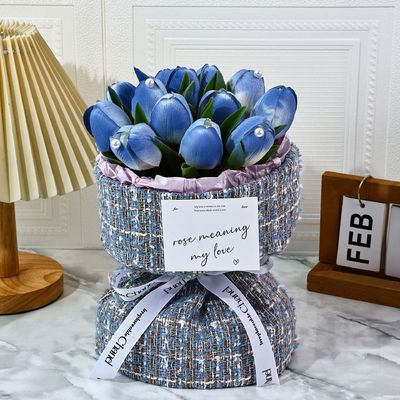 Καλή τιμή. Μπουκέτο σαπουνιού με τουλίπες, μικρό αρωματικό στυλ, Φεστιβάλ Qixi, Ημέρα του Αγίου Βαλεντίνου, δώρο της Ημέρας των Δασκάλων για αγόρι και κοπέλα, μπουκέτο σαπουνιού σε απευθείας σύνδεση