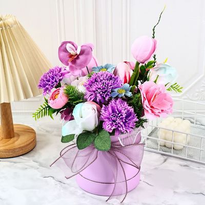 Καλή τιμή. Μεικτό μπουκάλι μπουκέτο αγκαλιάς με λουλούδια σαπουνιού, περίοδος αποφοίτησης, δώρο για την Ημέρα των Δασκάλων, δώρο για την Ημέρα της Μητέρας, κουτί δώρου με μπουκέτο με λουλούδια σαπουνιού, διασυνοριακό σε απευθείας σύνδεση