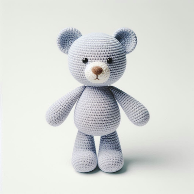 Καλή τιμή. Χειροποίητο Crochet Amigurumi Bear Crochet Doll Baby Soft Teddy Bear Animal Toy για παιδιά σε απευθείας σύνδεση