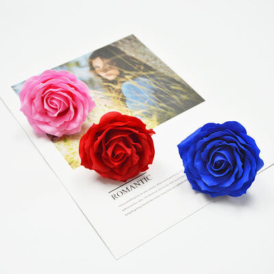 Καλή τιμή. Σαπούνι 6 στρώσεων Flower Rose Head Τεχνητό Διακοσμητικό Σαπούνι Λουλούδι για Δώρο Γιορτών Μπουκέτο γάμου DIY Craft διακόσμηση σε απευθείας σύνδεση