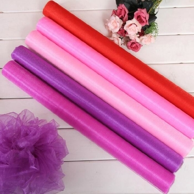 Καλή τιμή. Μαλακό ύφασμα 100cm Organza μεταξιού υψηλής πυκνότητας ρόλος του Tulle γαμήλιων διακοσμήσεων 150cm σε απευθείας σύνδεση